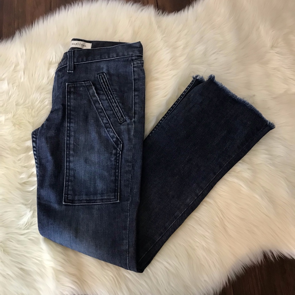 Habitual New York frayed ends -patch pocket jeans